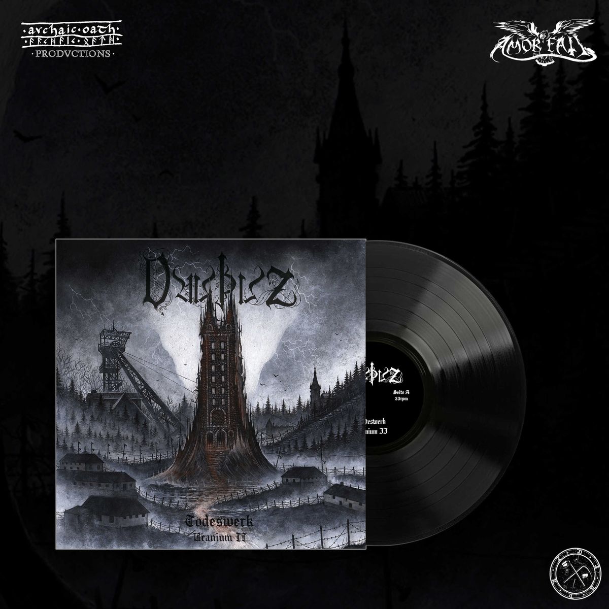 Todeswerk: Uranium II: LP black | Dauþuz