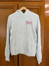 Cat and Surfer Hoodie - Heather Gray