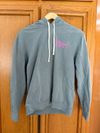 Cat and Surfer Hoodie - Gray