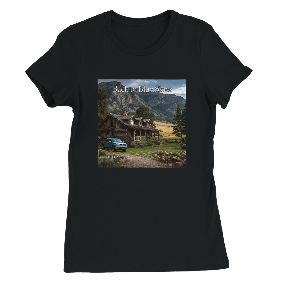 Back to Blue Skies - Women’s Cut T-Shirt