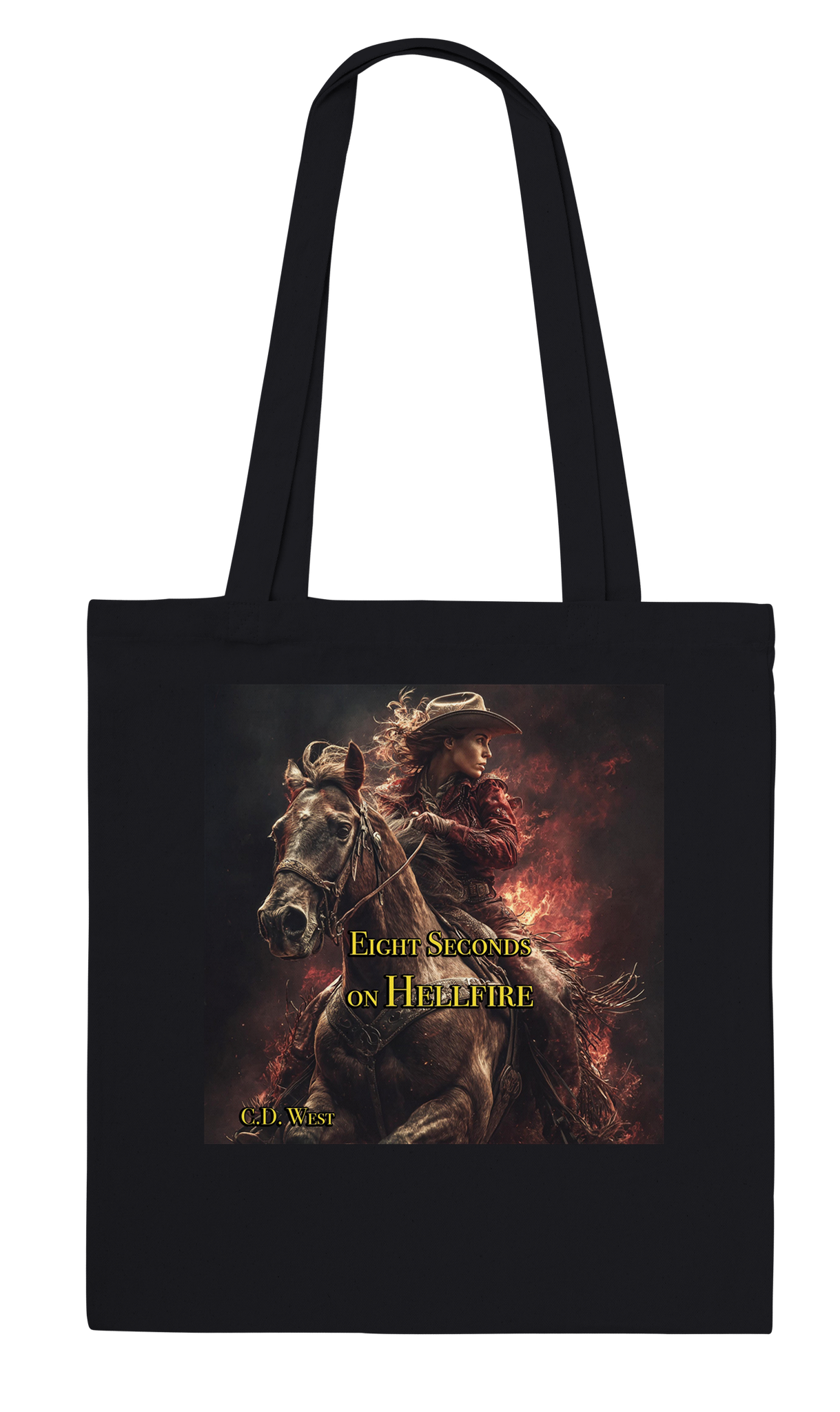 Eight Seconds on Hellfire - Tote bag