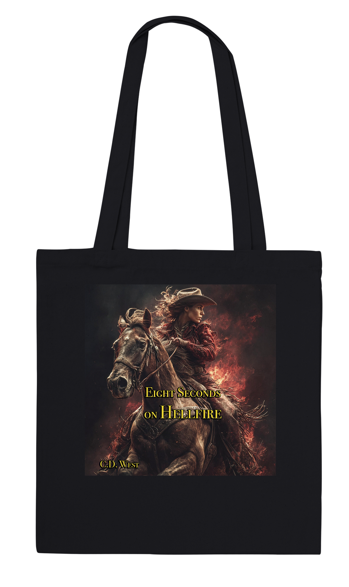 Eight Seconds on Hellfire - Tote bag