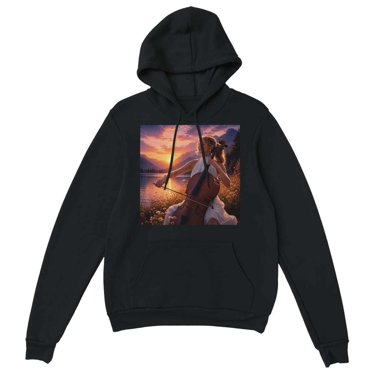 Romantic Cello Covers, Vol. 1 - Classic Unisex Pullover Hoodie