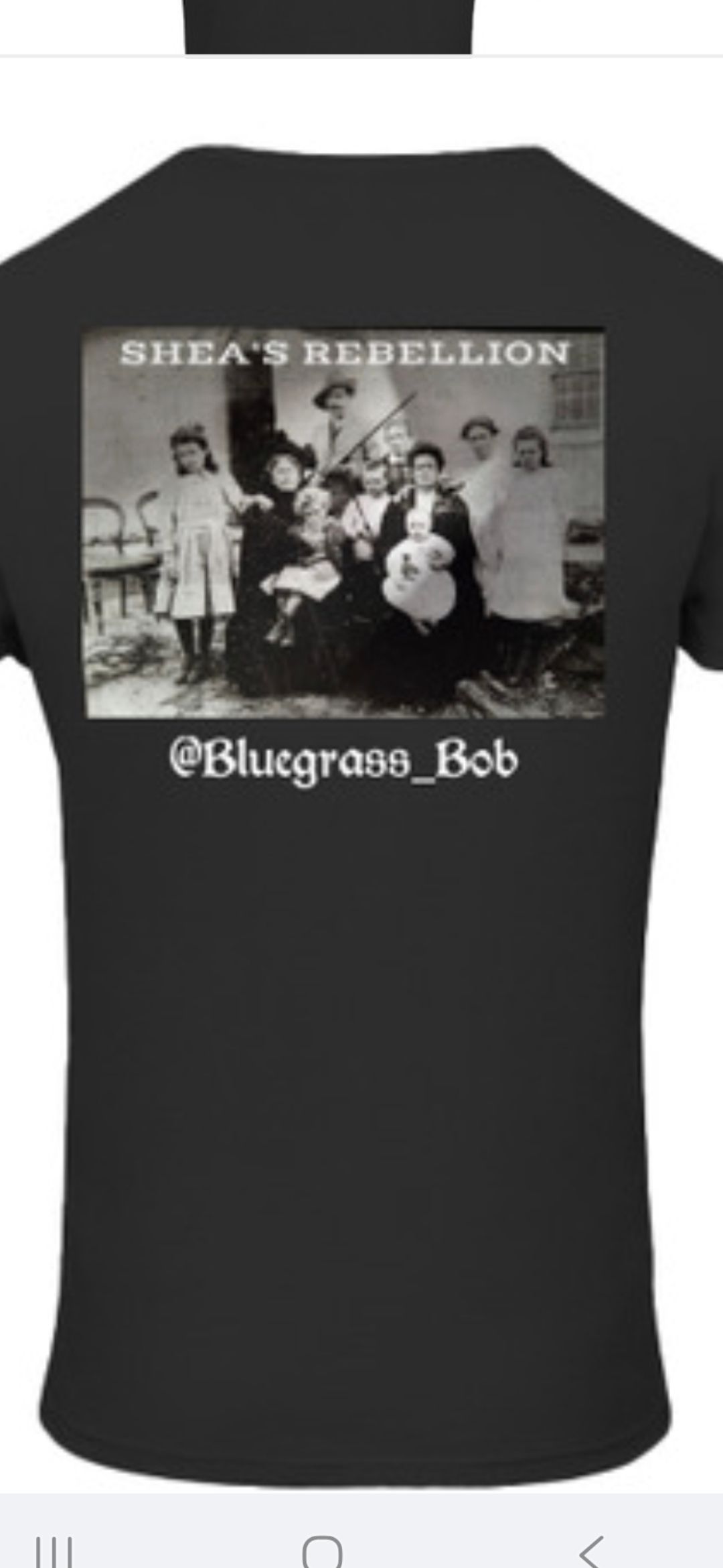 Bob Shea- Shea's Rebellion T-Shirt 