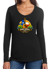 Women's Long Sleeve V-Neck Tee