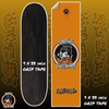 GRAFFKAT Graff & Grind Orange Grip Tape 9X33 inches.