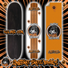 GRAFFKAT Graff & Grind Go Faster Stripes Skateboard