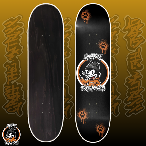GRAFFKAT Circle Logo Deck