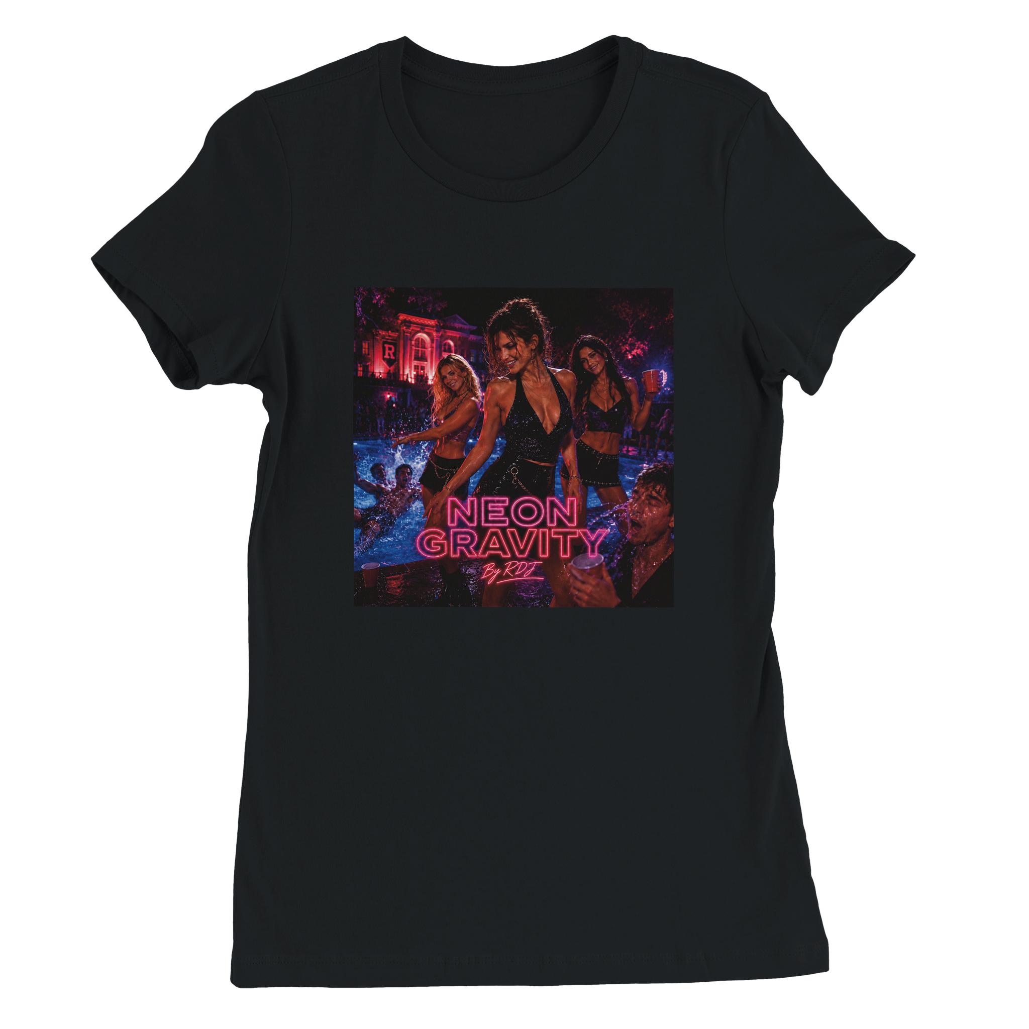 Neon Gravity - Women&rsquo;s Cut T-Shirt