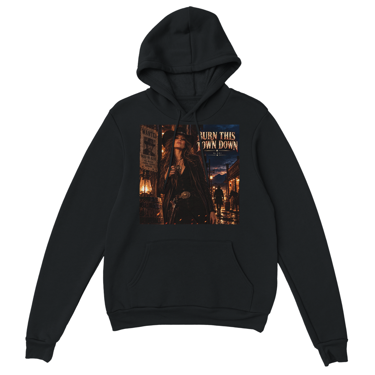 Burn This Town Down - Classic Unisex Pullover Hoodie