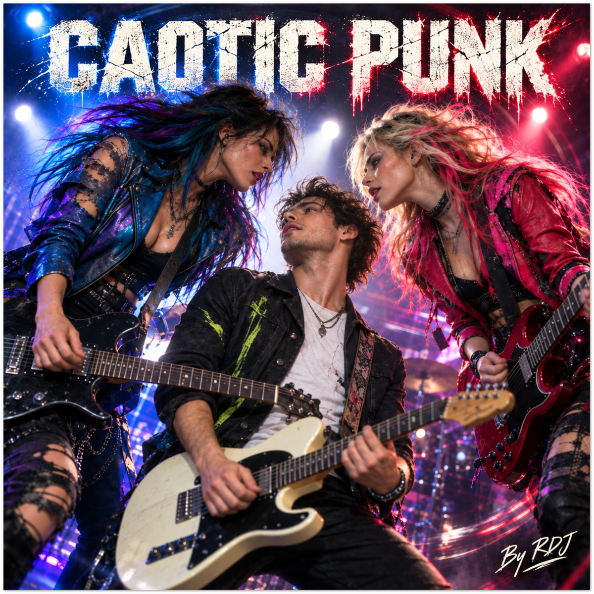 Caotic Punk - Fine Art Poster