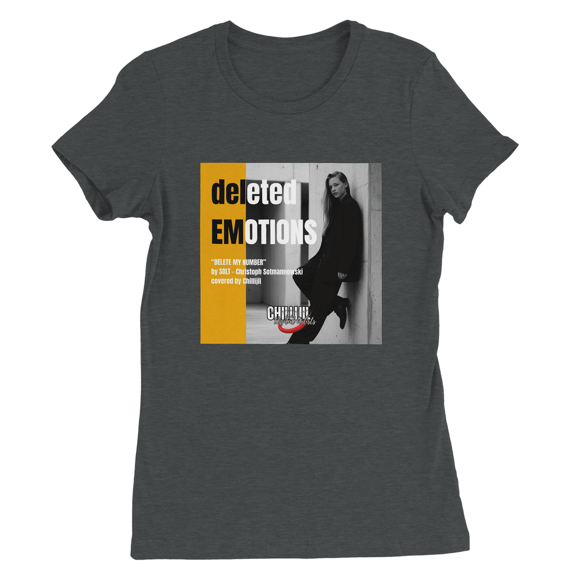 CHILLIJIL DELETED EMOTIONS - Women’s Cut T-Shirt