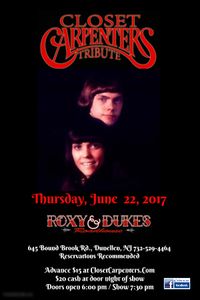 Closet Carpenters @ Roxy and Duke's!
