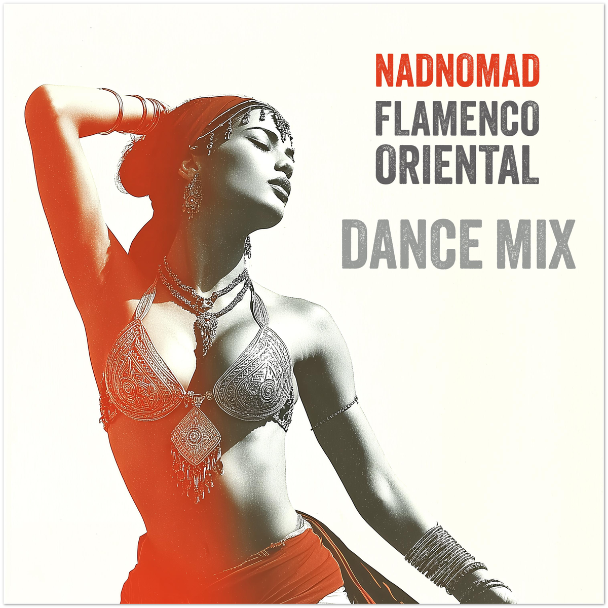 Flamenco Oriental Dance Mix - Fine Art Poster