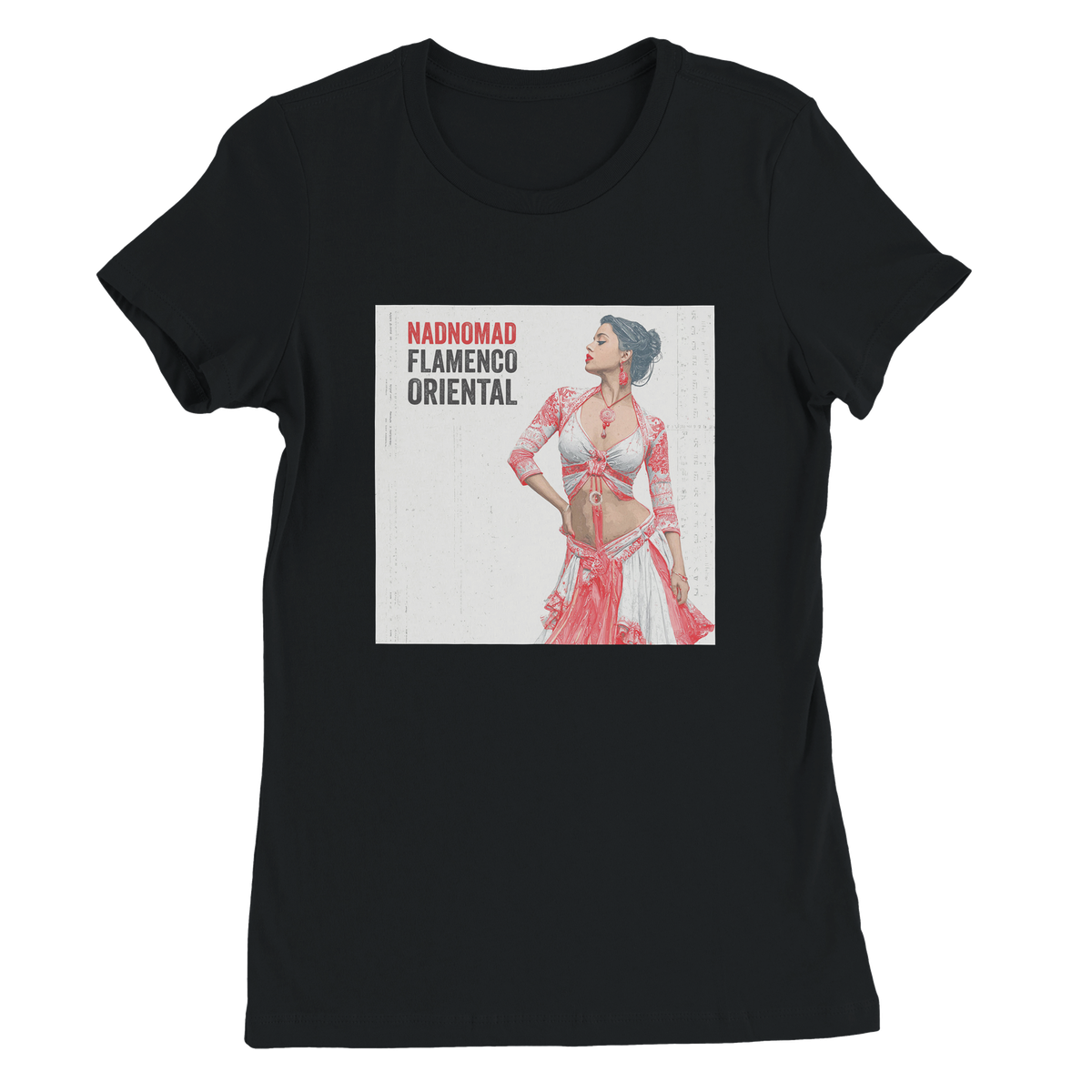 Flamenco Oriental - Women’s Cut T-Shirt