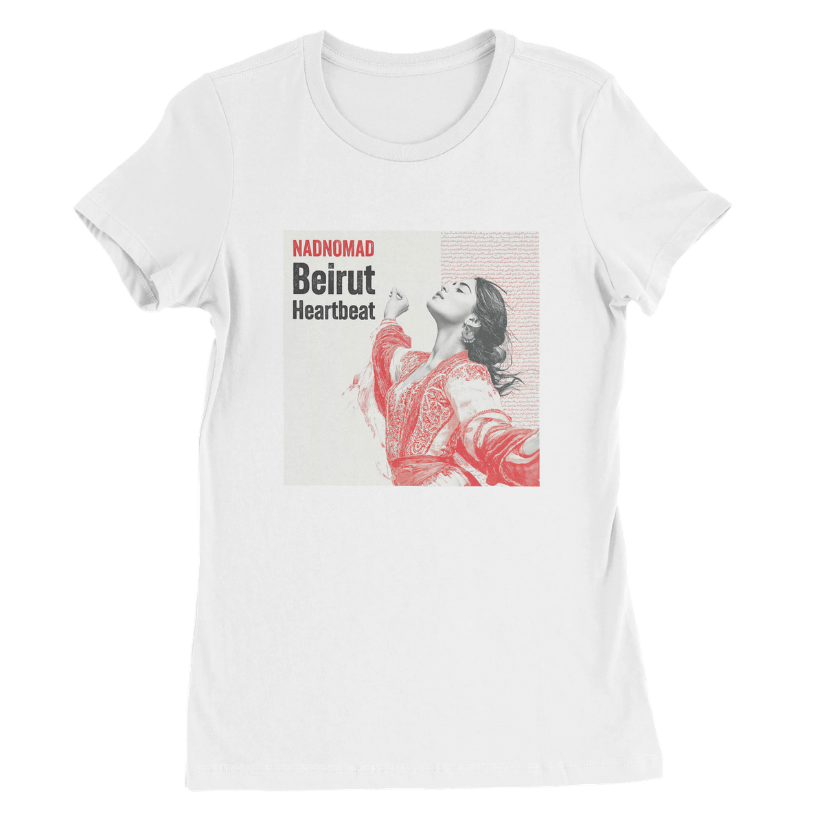 Beirut Heartbeat - Women’s Cut T-Shirt