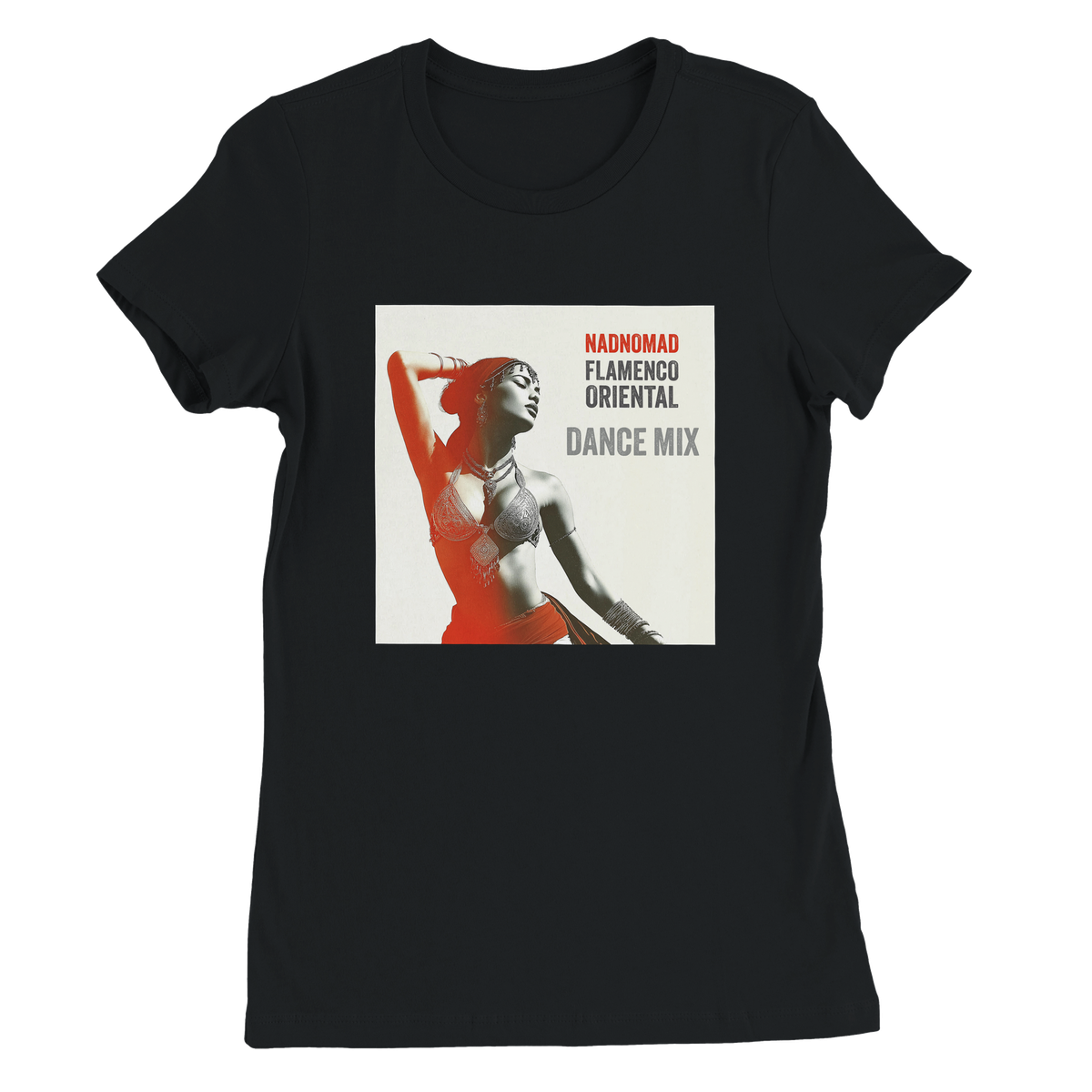 Flamenco Oriental Dance Mix - Women’s Cut T-Shirt