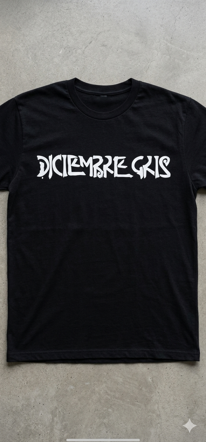Diciembre Gris classic 90's font