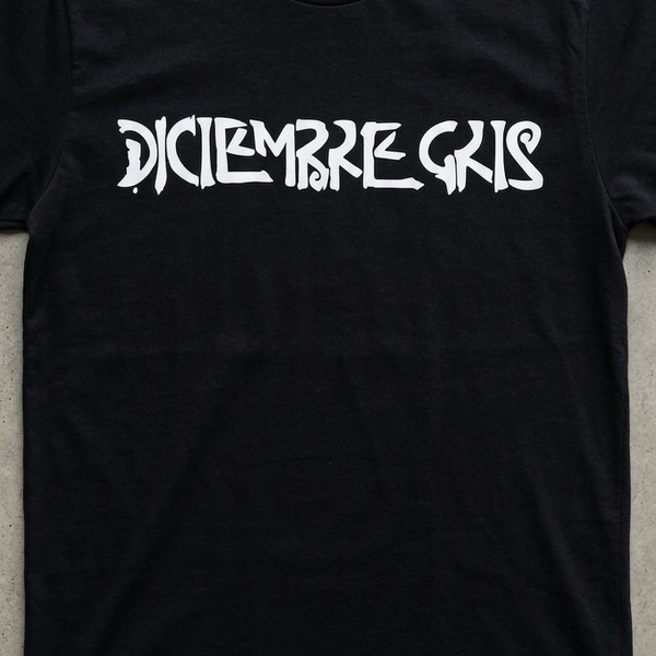 Diciembre Gris classic 90's font