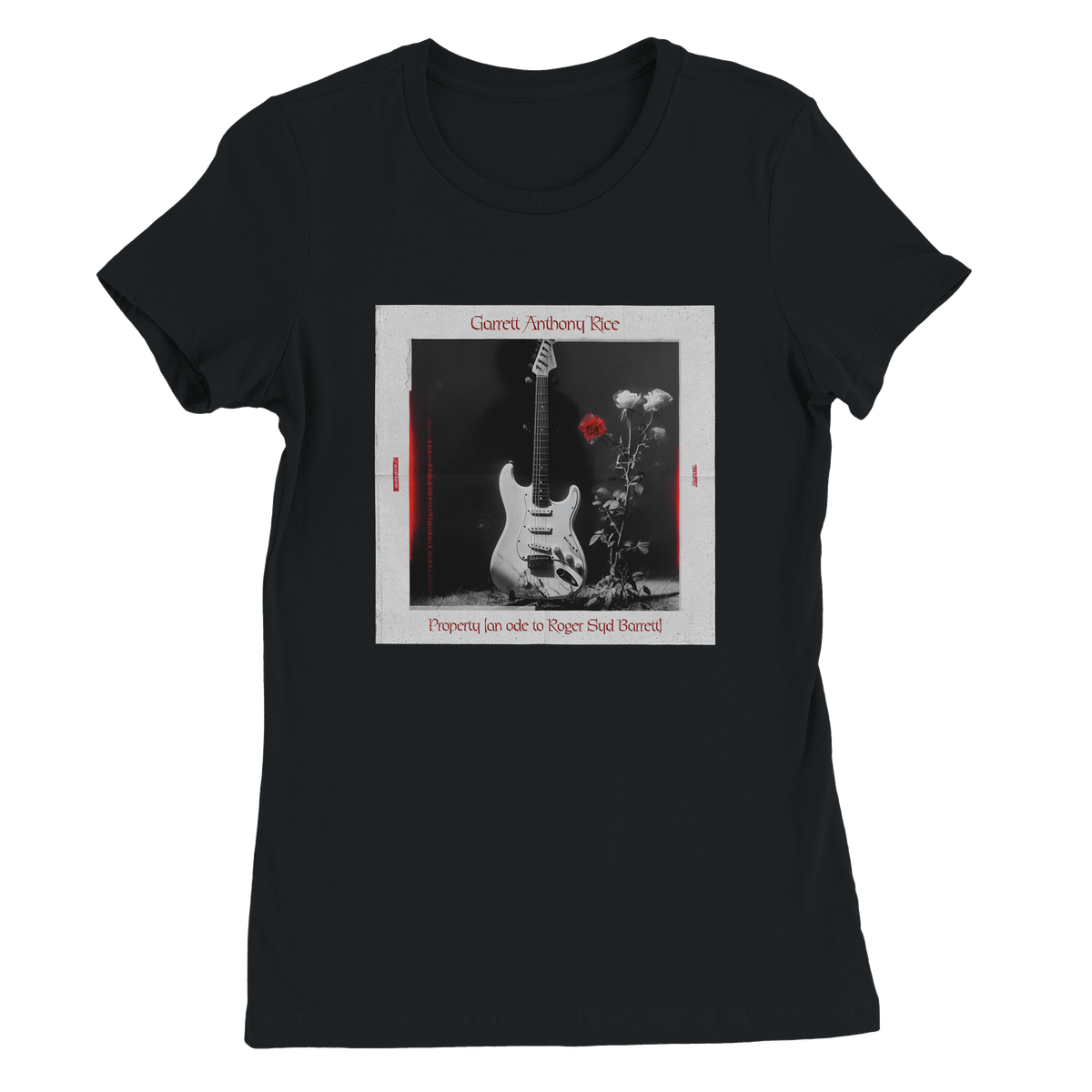 PROPERTY (an ode to Roger Syd Barrett, a genius, 1946-infinity) - Women’s Cut T-Shirt