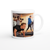 I just want to workout with Elon - Ceramic Mug