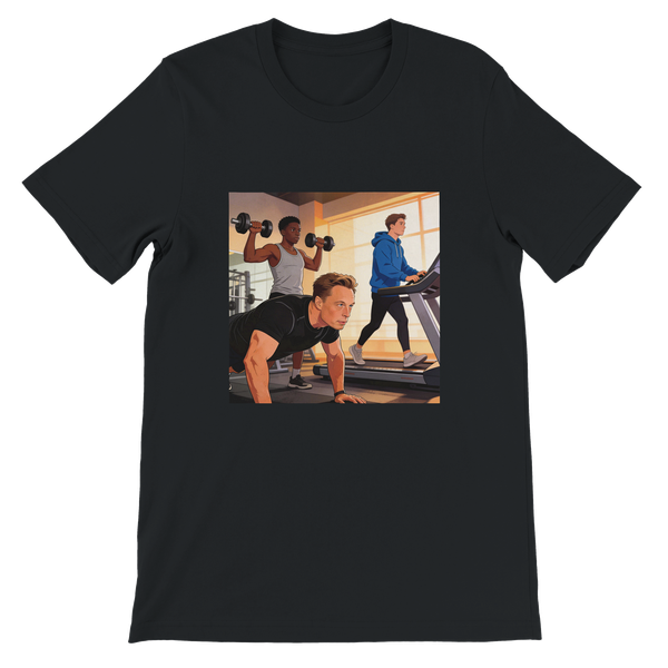 I just want to workout with Elon - Unisex T-Shirt