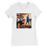 I just want to workout with Elon - Women’s Cut T-Shirt