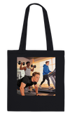 I just want to workout with Elon - Tote bag
