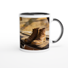Boots on the Dashboard - Ceramic Mug