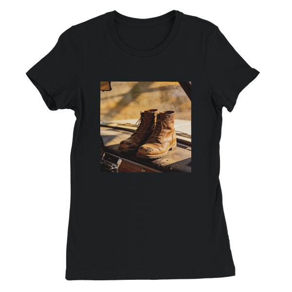 Boots on the Dashboard - Women’s Cut T-Shirt
