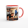 I just want to workout with Elon - Ceramic Mug