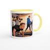 I just want to workout with Elon - Ceramic Mug