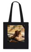 Boots on the Dashboard - Tote bag