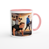 I just want to workout with Elon - Ceramic Mug