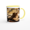 Boots on the Dashboard - Ceramic Mug