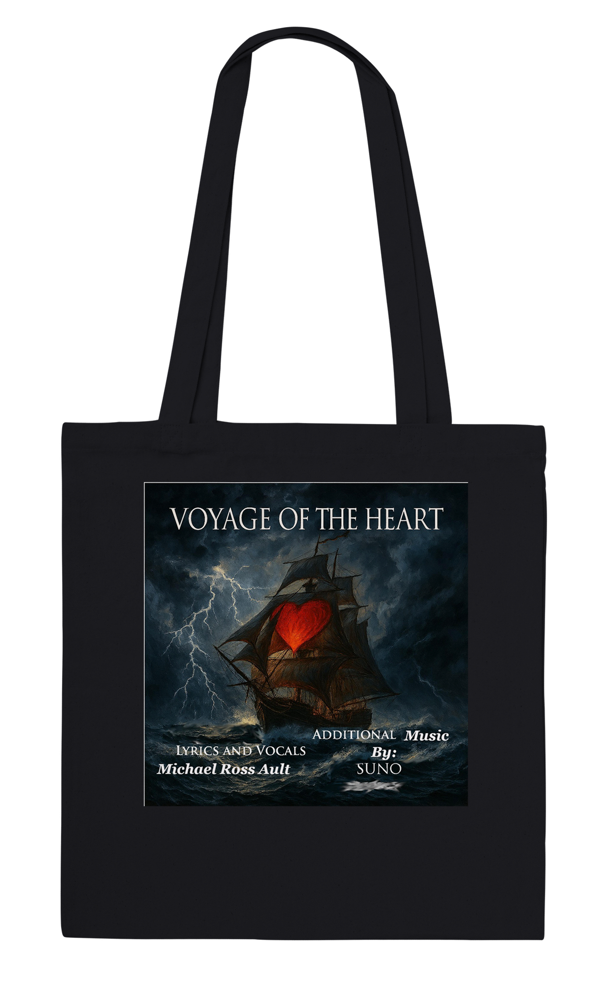 Voyage of the Heart (Remix with Mike Ault Vocal and Guitar) - Tote bag