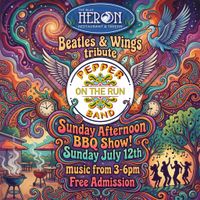 Pepper On The Run Live at the Blue Heron in Duncan Mills, Sunday afternoon barbecue show!