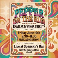 Pepper On The Run live at Spancky’s Bar in Cotati! 