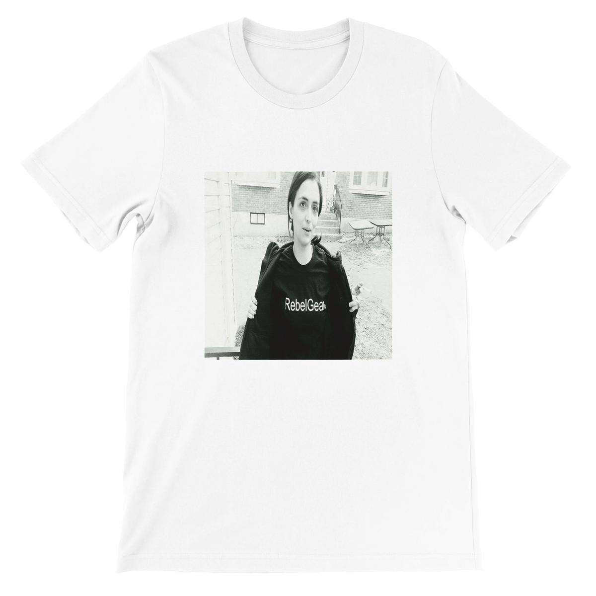 Rebelrebelgear Kiena Black and White - Unisex T-Shirt