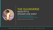 Speaker Media Kit & Booking One-Sheet - Shanquail Beautiful Quu Shropshire