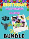 Untamed Aura Self-Mastery Journal & Audio Wellness Guide Bundle