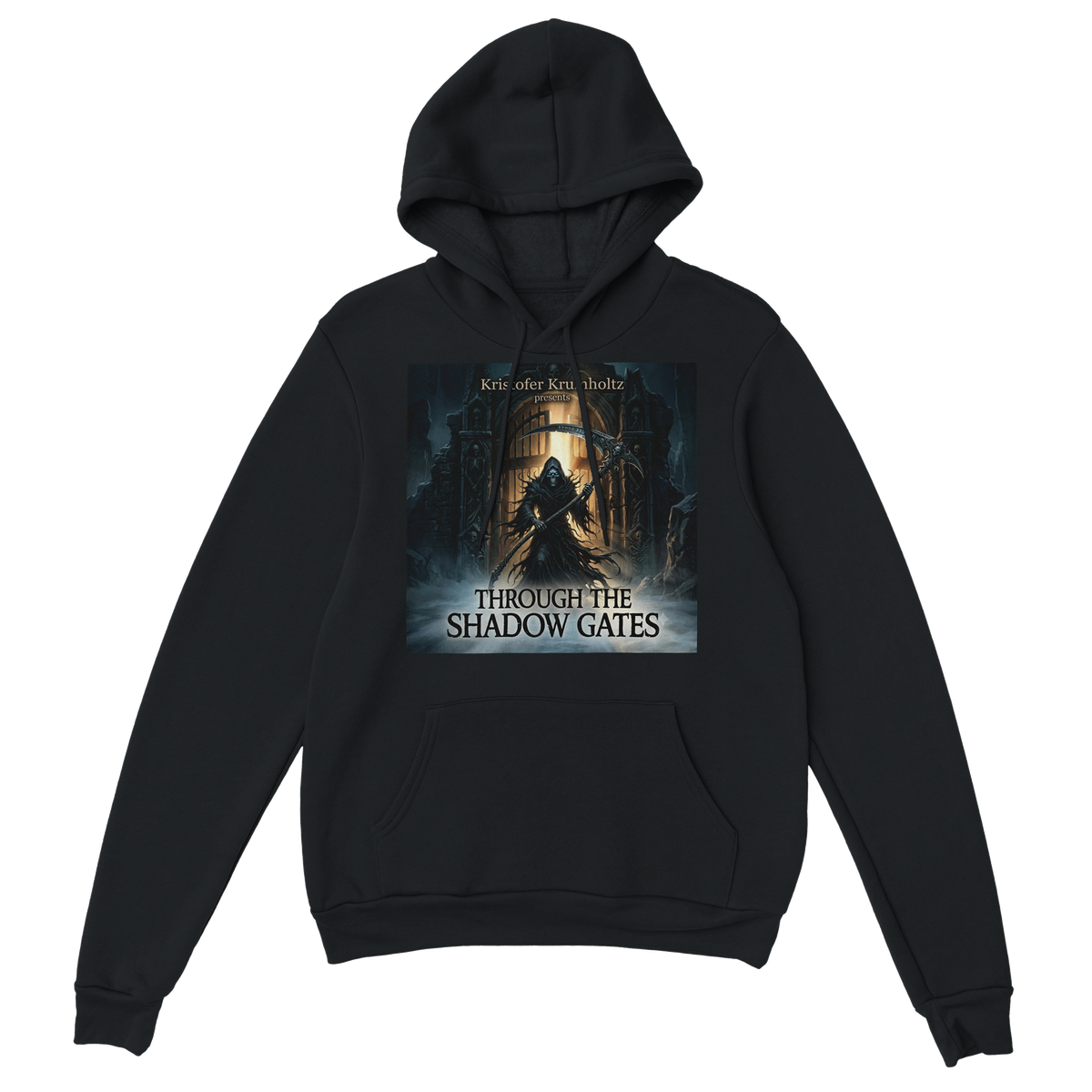 KRISTOFER KRUMHOLTZ PRESENTS THROUGH THE SHADOW GATES - Classic Unisex Pullover Hoodie