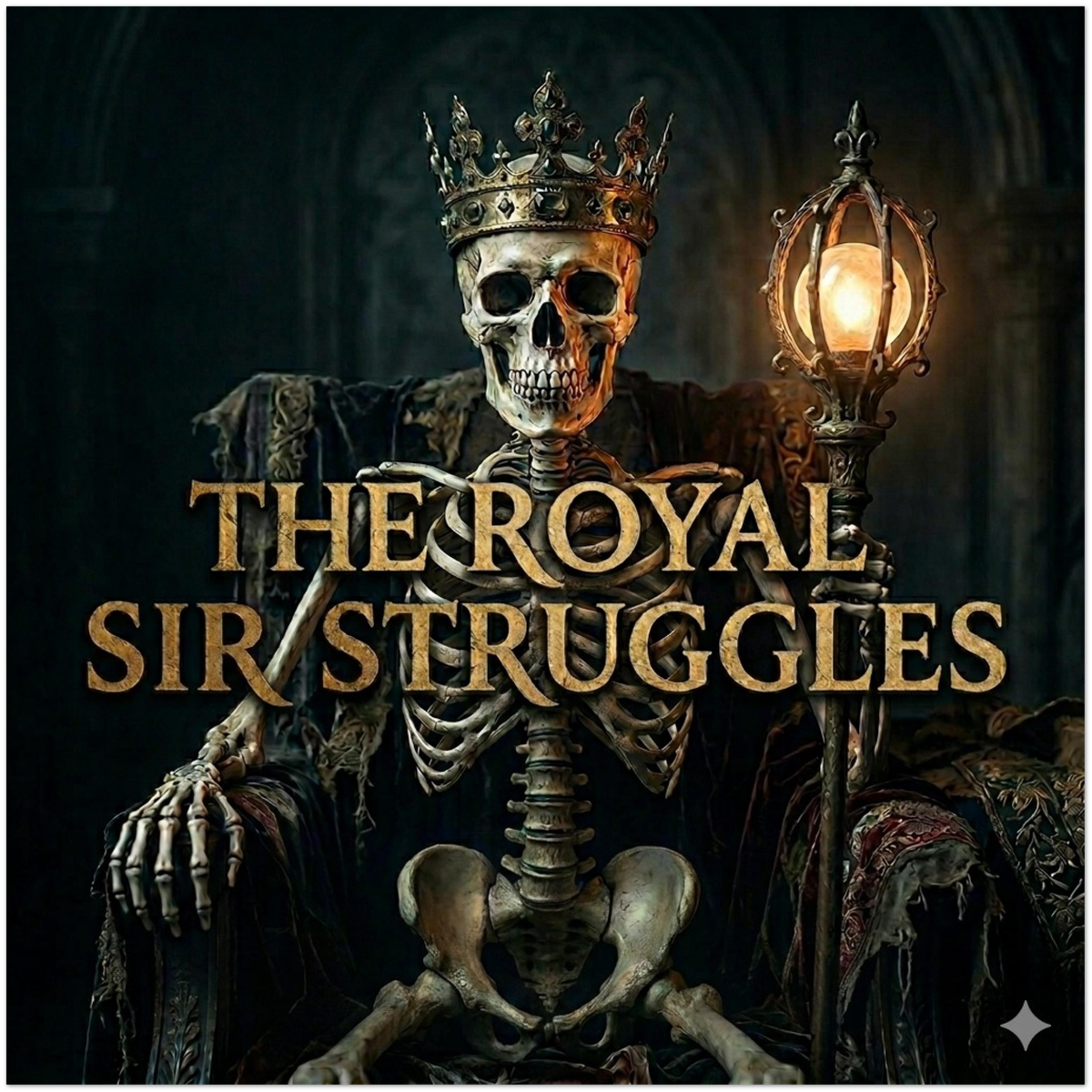 The Royal Sir Struggles - Fine Art Poster