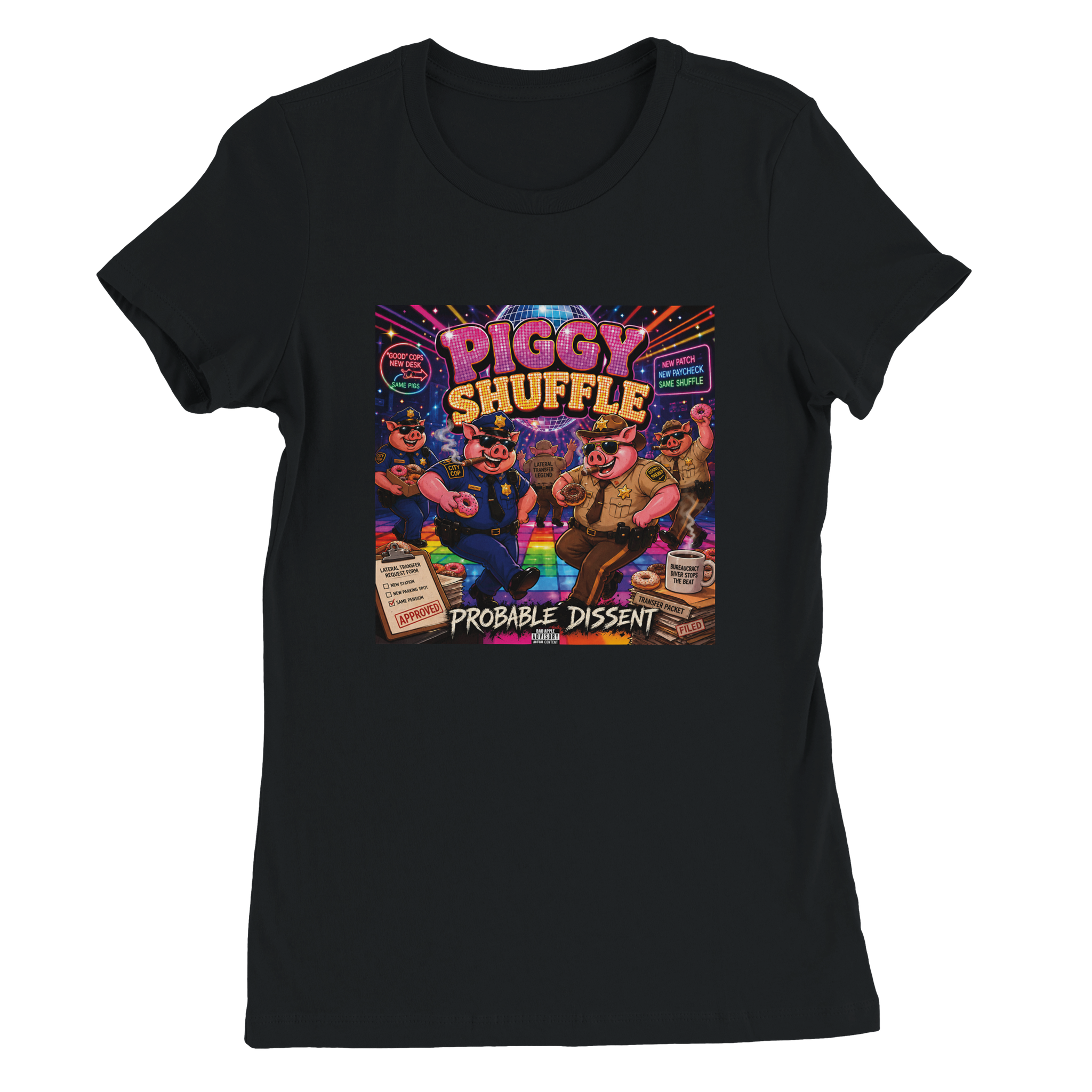 Piggy Shuffle - Women&rsquo;s Cut T-Shirt