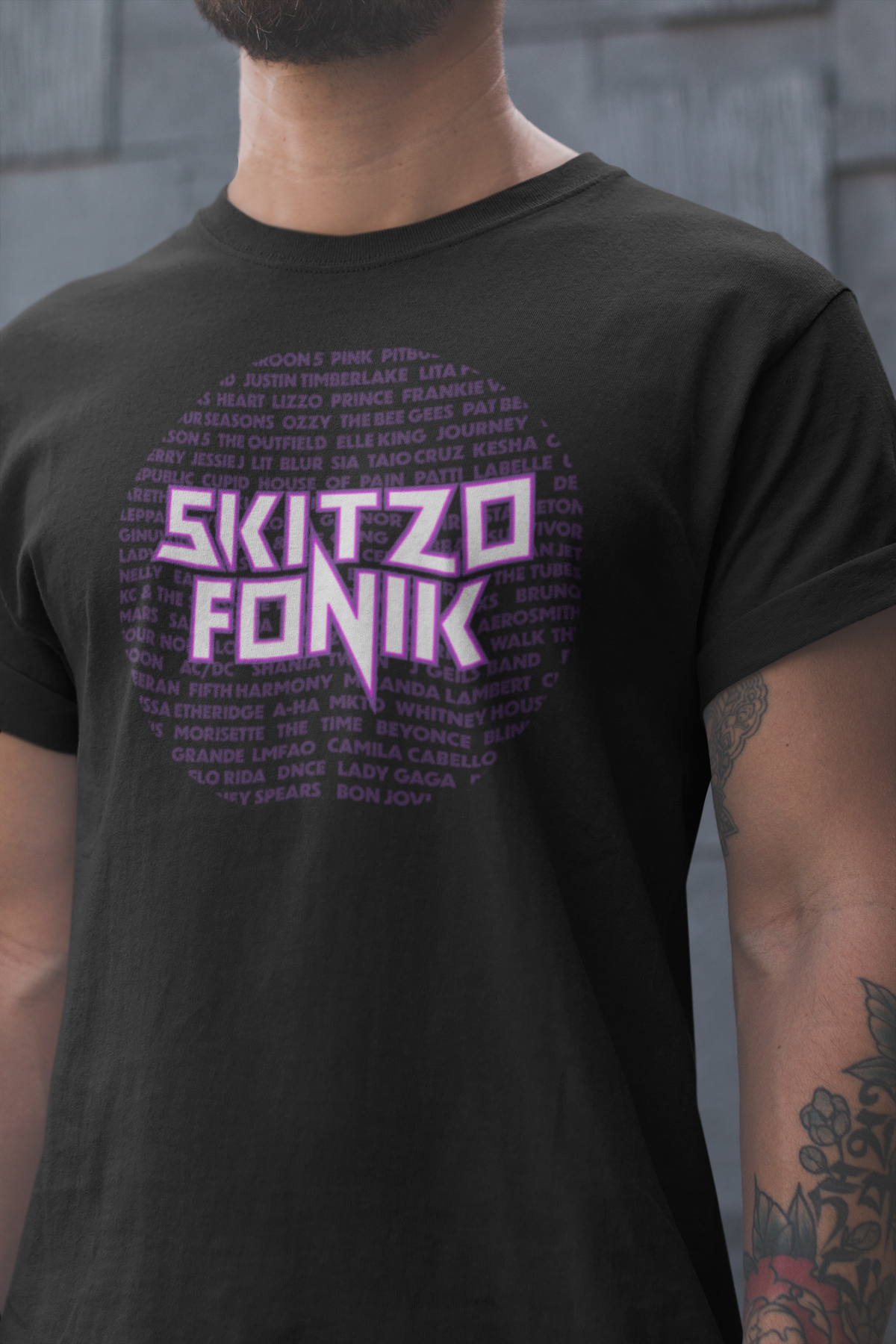 BACK IN STOCK - SPECIAL EDITION - Black T-Shirt w/Purple & Pink Logo (Unisex)
