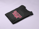 THE CLASSIC!!! - Black T-Shirt w/Red Logo (Unisex)