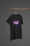 BACK IN STOCK - SPECIAL EDITION - Black T-Shirt w/Purple & Pink Logo (Unisex)