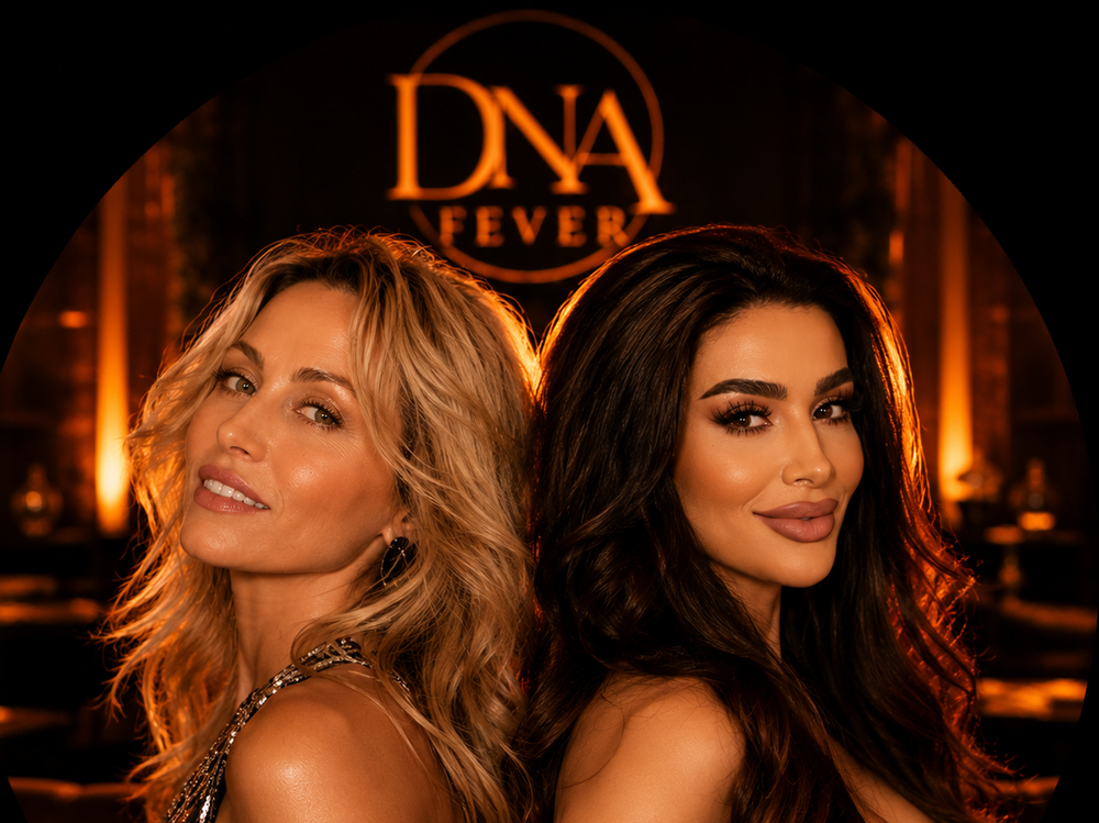 DnA Fever music duo featuring Alyona and Diana, genre-blending artists creating pop, hip hop, dance, rock, deep house, country, and inspirational music.