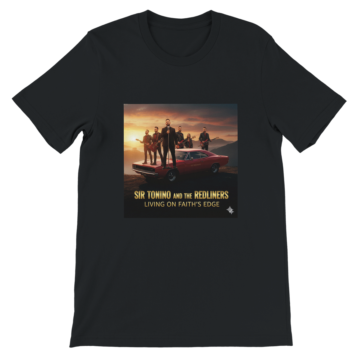LIVING ON FAITH'S EDGE - Unisex T-Shirt