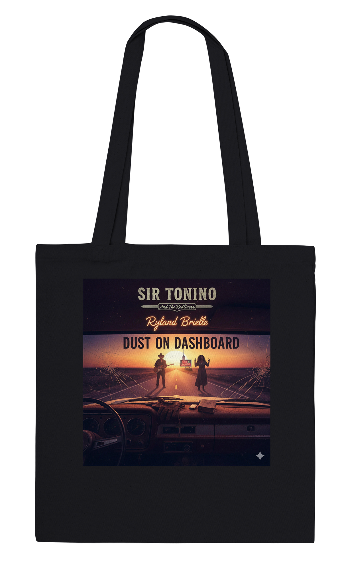 DUST on the dashboard - Tote bag